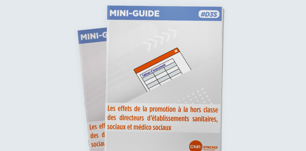 D3S – Les effets de la promotion à la hors classe des directeurs d’établissements sanitaires, sociaux et médico sociaux