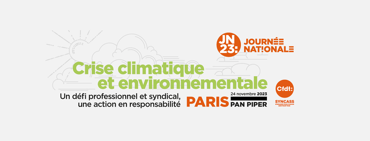 La Journée Nationale 2023 du SYNCASS-CFDT – Les inscriptions sont ouvertes !