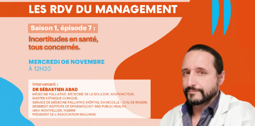 Incertitudes en santé, tous concernés – « Les rendez-vous du management », webinaire du CNG