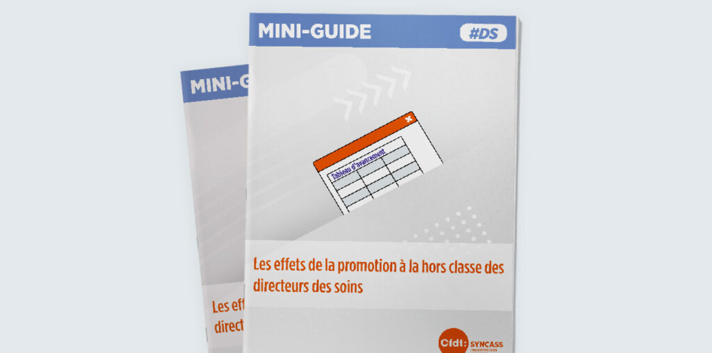 DS – Les effets de la promotion à la hors classe des directeurs des soins