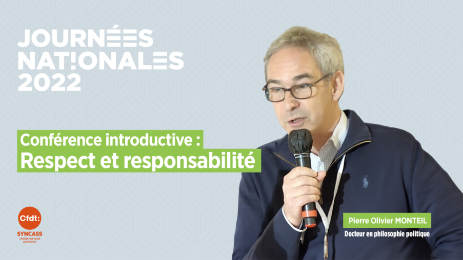 Journées Nationales 2022 – Conférence introductive de Pierre Olivier MONTEIL